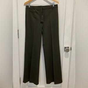 BCBG MAXAZRIA Camilla Pants Trousers 8 Loden Wool NEW NWT $208
